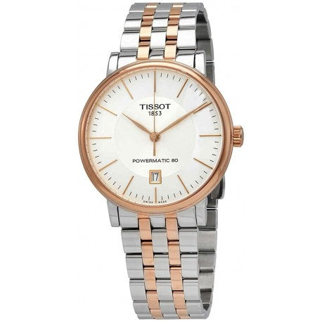  Shop Authentic Tissot Carson Premium Powermatic 80 White Dial Two Tone Steel Strap Watch For Men - T122.407.22.031.01 - Luxxuri