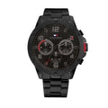  Shop Authentic Tommy Hilfiger Blaze Chronograph Black Dial Black Steel Strap Watch For Men - 1792030 - Luxxuri