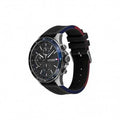  Shop Authentic Tommy Hilfiger Bank Quartz Black Dial Black Rubber Strap Watch for Men - 1791724 - Luxxuri