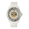  Shop Authentic Gucci Dive Automatic White Dial White Rubber Strap Unisex Watch - YA136342 - Luxxuri