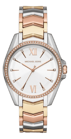  Shop Authentic Michael Kors Whitney Quartz White Dial Two Tone Steel Strap Watch For Women - MK6686 - Luxxuri