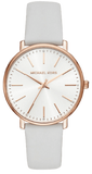  Shop Authentic Michael Kors Pyper Quartz White Dial White Leather Strap Watch For Women - MK2800 - Luxxuri