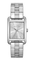 Michael Kors Monroe Three Hand Silver Dial Silver Steel Strap Watch for Women - MKO1033