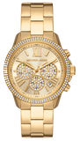  Shop Authentic Michael Kors Bryn Pavé Quartz Gold Dial Gold Steel Strap Watch For Women - MK7199 - Luxxuri