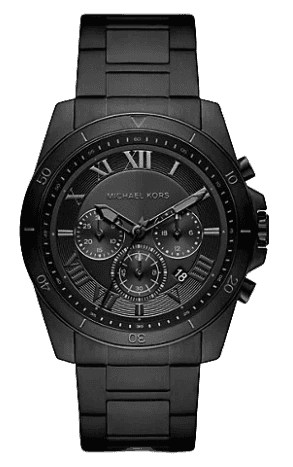  Shop Authentic Michael Kors Alek Oversized Black Dial Black Steel Strap Watch For Men - MK8900 - Luxxuri