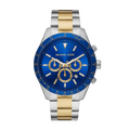 Shop Authentic Michael Kors Layton Chronograph Blue Dial Two Tone Steel Strap Watch For Men - MK8825 - Luxxuri