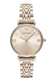  Shop Authentic Emporio Armani T-Bar Gianni Rose Gold Dial Rose Gold Steel Strap Watch For Women - AR11059 - Luxxuri