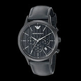  Shop Authentic Emporio Armani Renato Chronograph Quartz Blue Dial Blue Leather Strap Watch For Men - AR2481 - Luxxuri