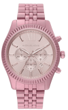  Shop Authentic Michael Kors Lexington Chronograph Pink Dial Pink Steel Strap Watch for Women - MK8792 - Luxxuri
