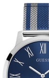  Shop Authentic Guess Richmond Blue Dial Two Tone Mesh Bracelet Watch for Men - W1179G1 - Luxxuri