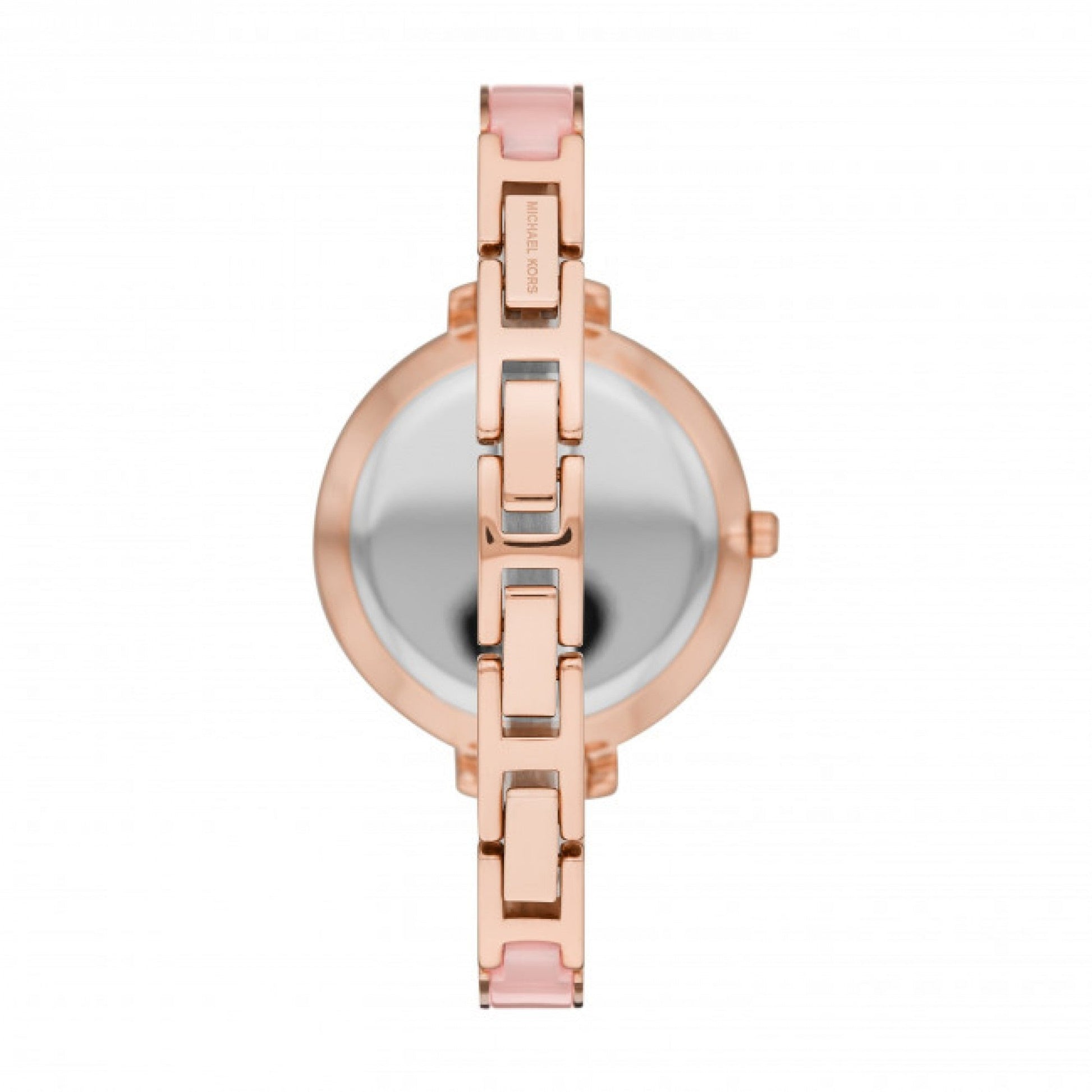  Shop Authentic Michael Kors Jaryn Analog Gold Dial Pink Steel Strap Watch For Women - MK4343 - Luxxuri
