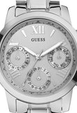  Shop Authentic Guess Mini Sunrise Silver Dial Silver Steel Strap Watch For Women - W0448L1 - Luxxuri