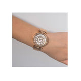  Shop Authentic Guess Muse Quartz Silver Dial Rose Gold Steel Strap Watch For Women - W1008L3 - Luxxuri