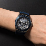  Shop Authentic Guess Legacy Grey Dial Blue Silicone Strap Watch For Men - W1049G1 - Luxxuri