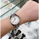  Shop Authentic Michael Kors Mindy White Dial Silver Steel Strap Watch For Women - MK7075 - Luxxuri