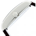  Shop Authentic Calvin Klein Window Silver Dial Brown Leather Strap Watch for Women - K2M23126 - Luxxuri