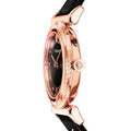  Shop Authentic Versace V-Motif Vintage Logo Black Dial Black Leather Strap Watch for Women - VERE00818 - Luxxuri