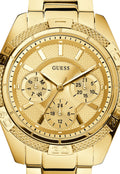  Shop Authentic Guess Mini Phantom Diamonds Gold Dial Gold Steel Strap Watch for Women - W0235L5 - Luxxuri