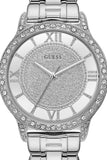  Shop Authentic Guess Ethereal Diamonds Silver Dial Silver Steel Strap Watch for Women - W1013L1 - Luxxuri