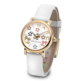  Shop Authentic Marc Jacobs Roxy White Dial White Leather Strap Watch for Women - MJ1607 - Luxxuri