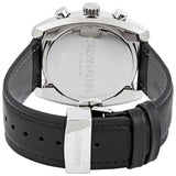  Shop Authentic Calvin Klein Masculine Chronograph Black Dial Black Leather Strap Watch for Men - K2H27102 - Luxxuri