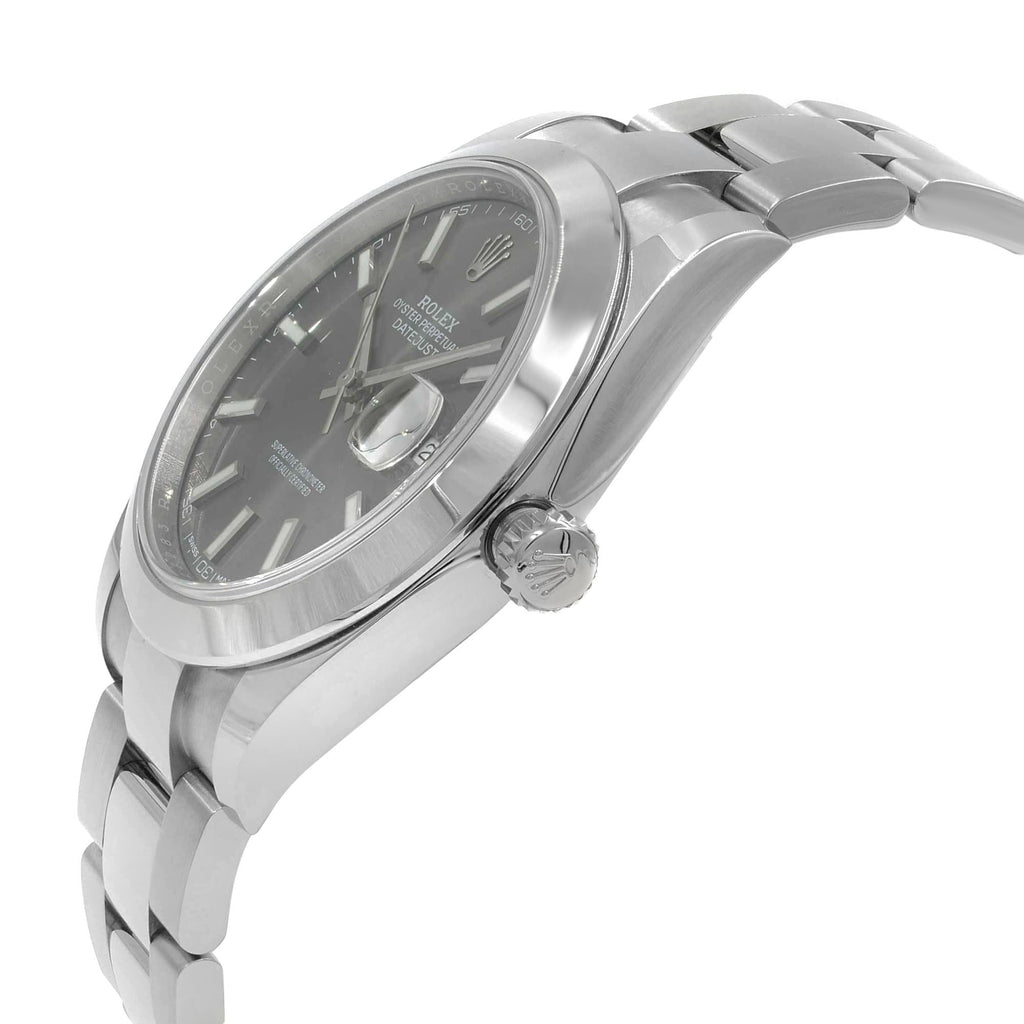  Shop Authentic Rolex Datejust 41 Oyster Grey Dial Oystersteel Strap Watch for Men - M126300-0007 - Luxxuri