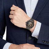  Shop Authentic Tommy Hilfiger Henry Chronograph Grey Dial Grey Steel Strap Watch For Men - 1710479 - Luxxuri