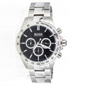  Shop Authentic Hugo Boss Ikon Black Dial Silver Steel Strap Watch for Men - 1512965 - Luxxuri
