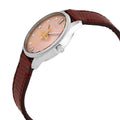  Shop Authentic Gucci G Timeless Quartz Diamonds Pink Dial Red Leather Strap Watch For Women - YA1265017 - Luxxuri