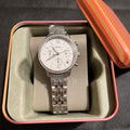  Shop Authentic Fossil Neutra Chronograph Silver Dial Silver Steel Strap Watch for Women - ES5217 - Luxxuri