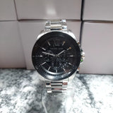  Shop Authentic Michael Kors Brecken Chronograph Black Dial Silver Steel Strap Watch For Men - MK8847 - Luxxuri