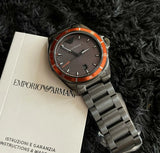  Shop Authentic Emporio Armani Sigma Quartz Grey Dial Grey Steel Strap Watch For Men - AR11178 - Luxxuri