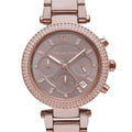  Shop Authentic Michael Kors Parker Analog Quartz Brown Dial Brown Steel Strap Watch For Women - MK6378 - Luxxuri