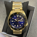  Shop Authentic Seiko 5 Sports US Special Edition Automatic Blue Dial Gold Steel Strap Watch For Men - SRPK20 - Luxxuri