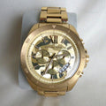  Shop Authentic Michael Kors Brecken Chronograph Gold Dial Gold Steel Strap Watch For Men - MK8934 - Luxxuri