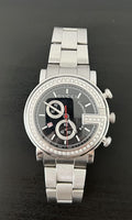  Shop Authentic Gucci G Chrono Diamonds Black Dial Silver Steel Strap Watch For Men - YA101324 - Luxxuri