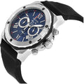  Shop Authentic Bulova Marine Star Blue Dial Black Silicone Strap Watch for Men - 98B258 - Luxxuri