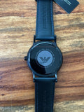  Shop Authentic Emporio Armani Renato Quartz Blue Dial Blue Leather Strap Watch For Men - AR11190 - Luxxuri