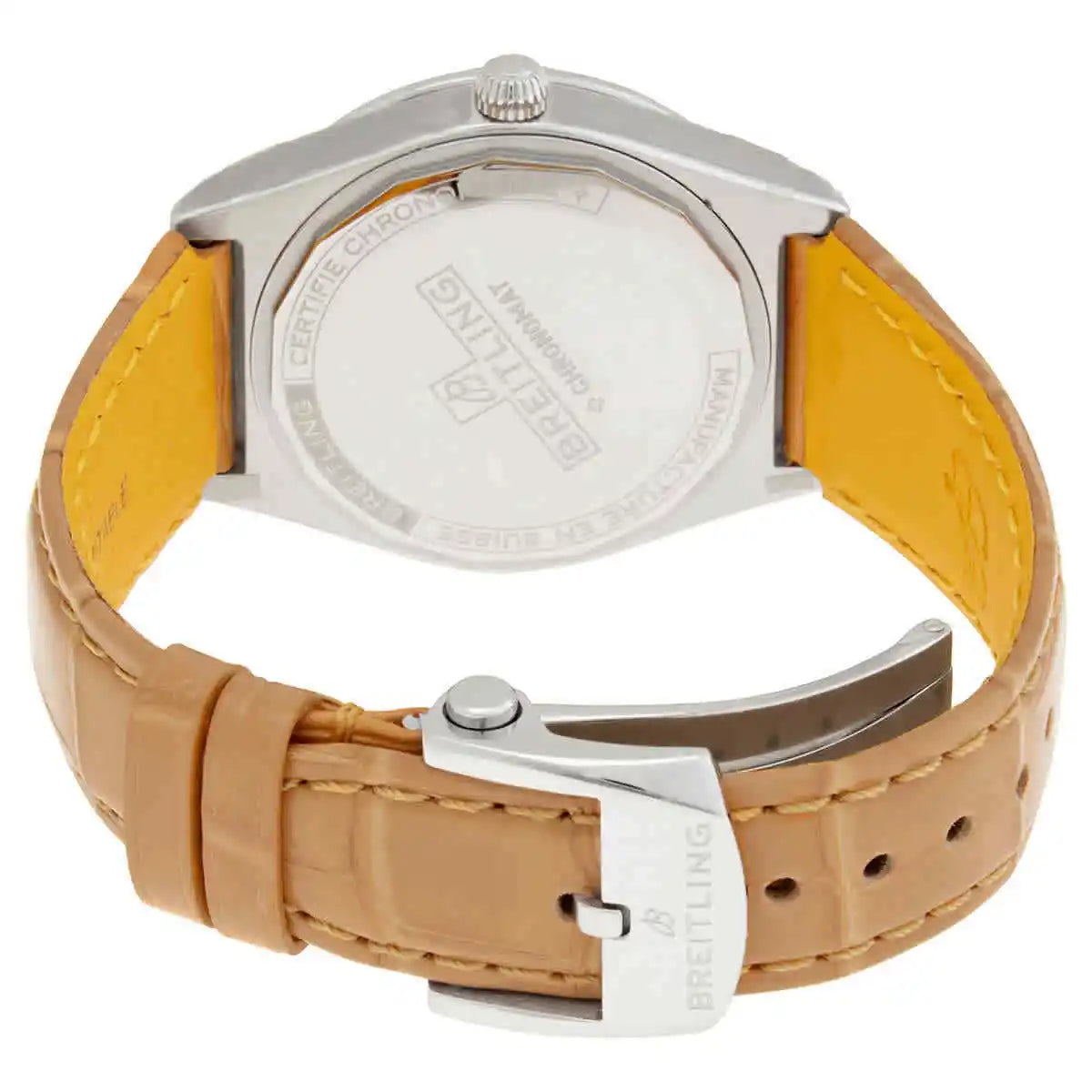  Shop Authentic Breitling Chronomat Automatic 36 South Sea Brown Dial Brown Leather Strap Watch for Women - A10380611A1P1 - Luxxuri