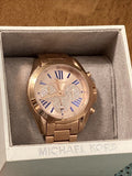  Shop Authentic Michael Kors Bradshaw Chronograph Rose Gold Dial Rose Gold Steel Strap Watch For Women - MK6321 - Luxxuri