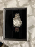  Shop Authentic Bulova Classic Diamonds Silver Dial Silver Steel Strap Watch for Women - 96P121 - Luxxuri
