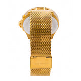  Shop Authentic Michael Kors Brecken Chronograph Black Dial Gold Mesh Strap Watch For Men - MK8867 - Luxxuri