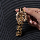  Shop Authentic Guess Allara Quartz Rose Gold Dial Rose Gold Steel Strap Watch For Women - GW0604L3 - Luxxuri