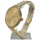  Shop Authentic Michael Kors Charley Three-Hand Quartz Gold Dial Gold Steel Strap Watch for Women - MK4399 - Luxxuri