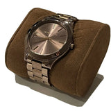  Shop Authentic Michael Kors Runway Quartz Brown Dial Brown Steel Strap Watch For Women - MK3418 - Luxxuri