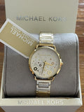  Shop Authentic Michael Kors Portia Quartz White Dial Gold Steel Strap Watch for Women - MK3840 - Luxxuri