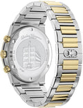  Shop Authentic Salvatore Ferragamo Sapphire Chrono Blue Dial Two Tone Steel Strap Watch for Men - SFME00521 - Luxxuri