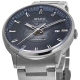  Shop Authentic Mido Commander Automatic Gradient Blue Dial Silver Steel Strap Watch For Men - M021.407.11.411.01 - Luxxuri