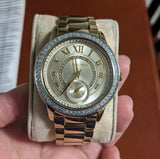 Shop Authentic Michael Kors Madelyn Quartz Gold Dial Gold Steel Strap Watch For Women - MK6287 - Luxxuri