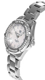  Shop Authentic Tag Heuer Aquaracer Diamonds Mother of Pearl White Dial Silver Steel Strap Watch for Women - WBD131C.BA0748 - Luxxuri